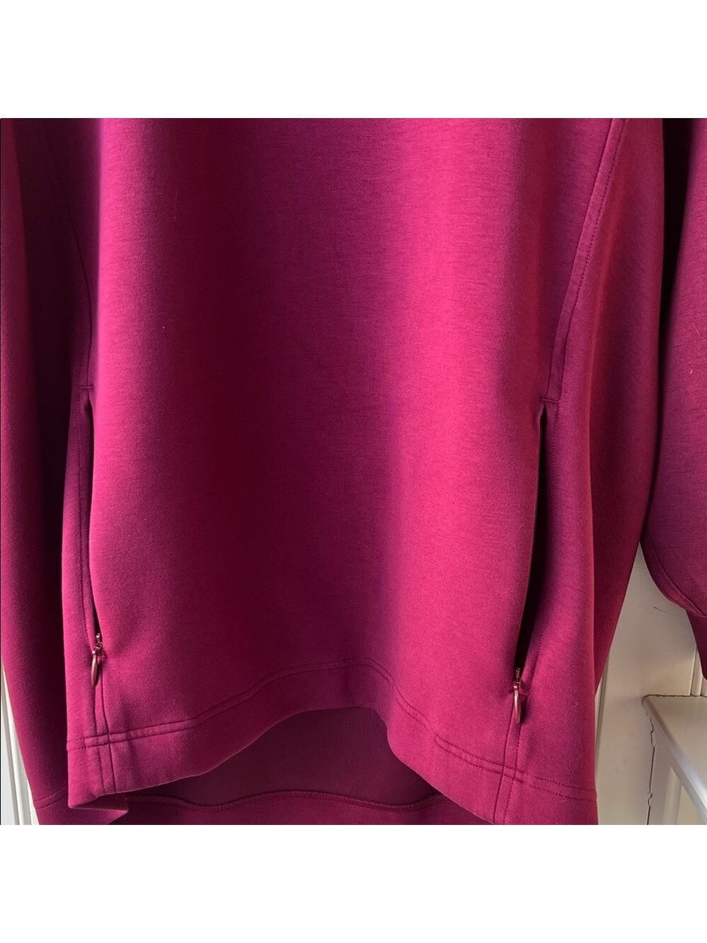 Lululemon Modal-Blend Turtleneck Tunic in Deep Luxe (Burgundy) - Picture 8 of 17